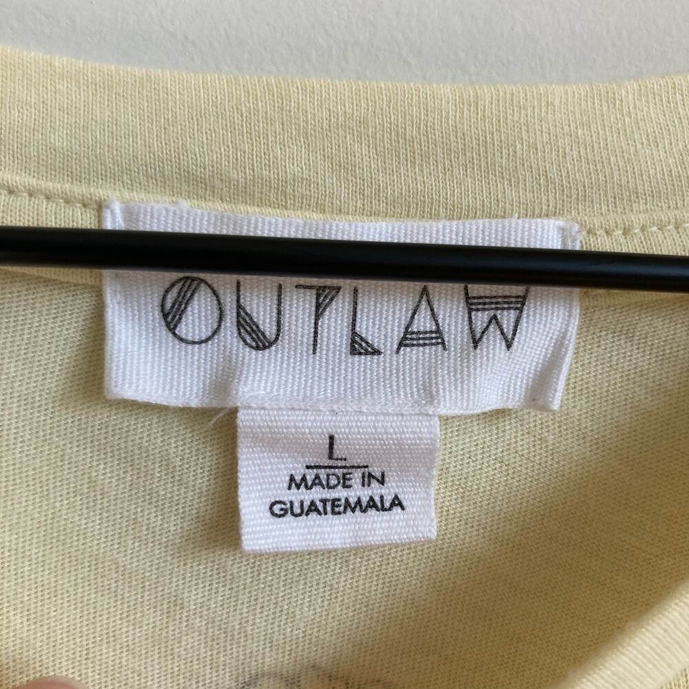 Outlaw Made In The South Graphic Short Sleeve Crop Top Large - Picture 4 of 8